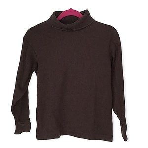Lands’ End Brown Turtleneck Size 5-6